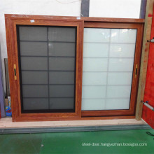 2018 latest product size customized aluminium sliding windows triple track